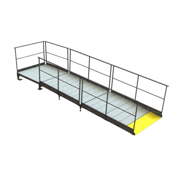 Rampe modulaire à 2 modules pour franchissement de 22.5 cm