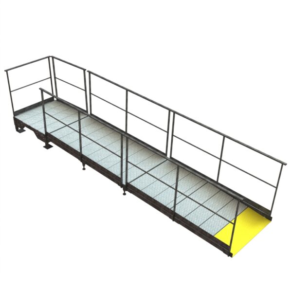 Rampe d'accès modulaire pour 22.5 cm de franchissement