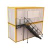 Escalier droit pour construction modulaire
