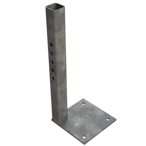 Pied pour palier de rampe PMR hauteur 568