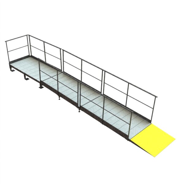 Rampe d'accès modulaire pour 27 cm de franchissement – Image 6