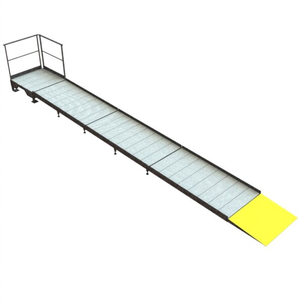 Rampe d'accès modulaire pour 38 cm de franchissement – Image 2