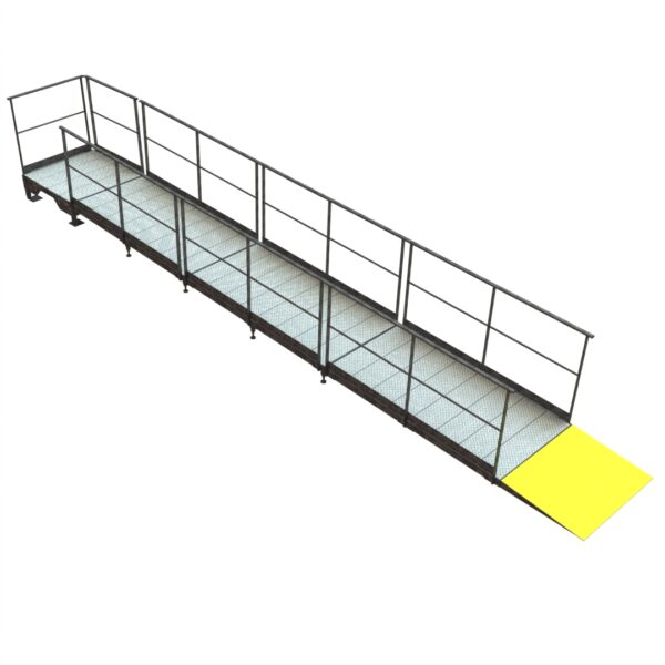 Rampe d'accès modulaire pour 38 cm de franchissement – Image 3
