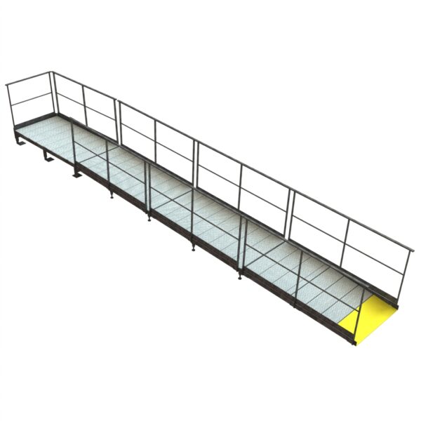 Rampe d'accès modulaire pour 34 cm de franchissement – Image 4
