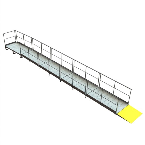 Rampe d'accès modulaire pour 49.5 cm de franchissement
