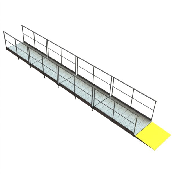 Rampe d'accès modulaire pour 49.5 cm de franchissement – Image 4