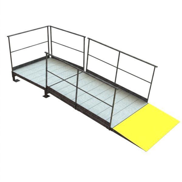 Rampe modulaire à 1 module pour franchissement de 15.75 cm
